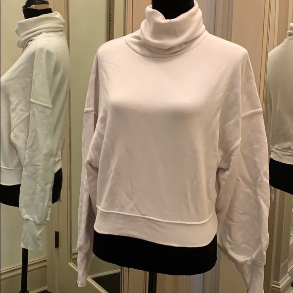 agolde turtleneck sweatshirt